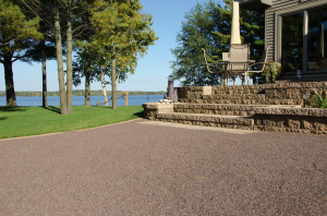 Chocolate Brown Standard Pathway - Private Residence, WI