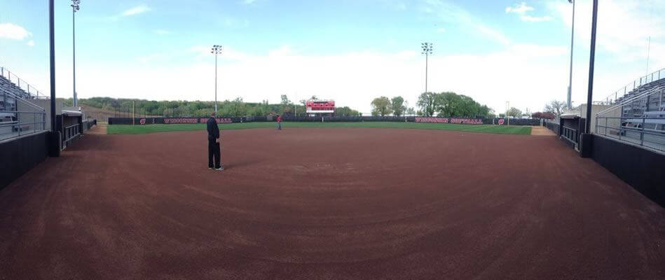 Burma Red Hilltopper Infield - UW Madison Softball - Madison, WI