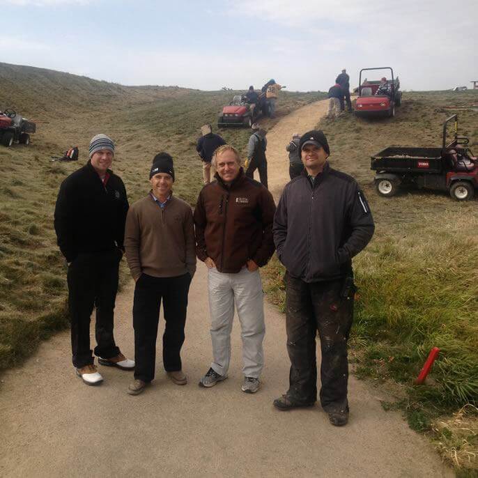 Custom Blend Wax Polymer Pathway - Erin Hills Golf Course - Hartford, WI