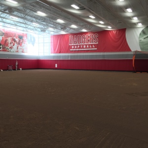 Burma Red Hilltopper Infield Mix - UW Softball Indoor Practice Facility - Madison, WI