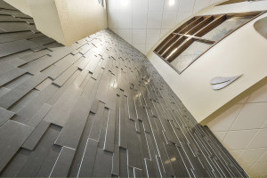 Ebony Basalt 3D Panels by Norstone