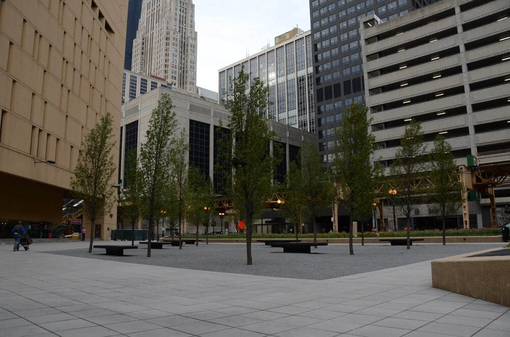 Platinum Granite Standard Pathway Material - Metropolitan Correctional Center - Chicago, IL