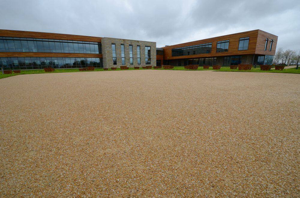 Caramel Quartzite Stabilized Pathway - Grande Cheese Headquarters & Research Center - Fond du Lac, WI