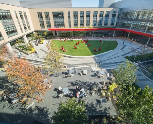 90% Starlight Black, 5% Salt & Pepper, 5% Snow White Custom Stabilized Pathway - American Greetings Headquarters - Westlake, OH