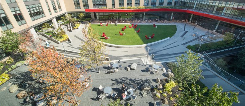 90% Starlight Black, 5% Salt & Pepper, 5% Snow White Custom Stabilized Pathway - American Greetings Headquarters - Westlake, OH
