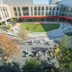 90% Starlight Black, 5% Salt & Pepper, 5% Snow White Custom Stabilized Pathway - American Greetings Headquarters - Westlake, OH