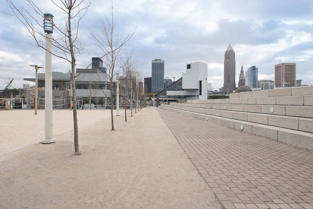Beige Blend Stabilized Pathway Mix - North Coast Harbor - Cleveland, OH