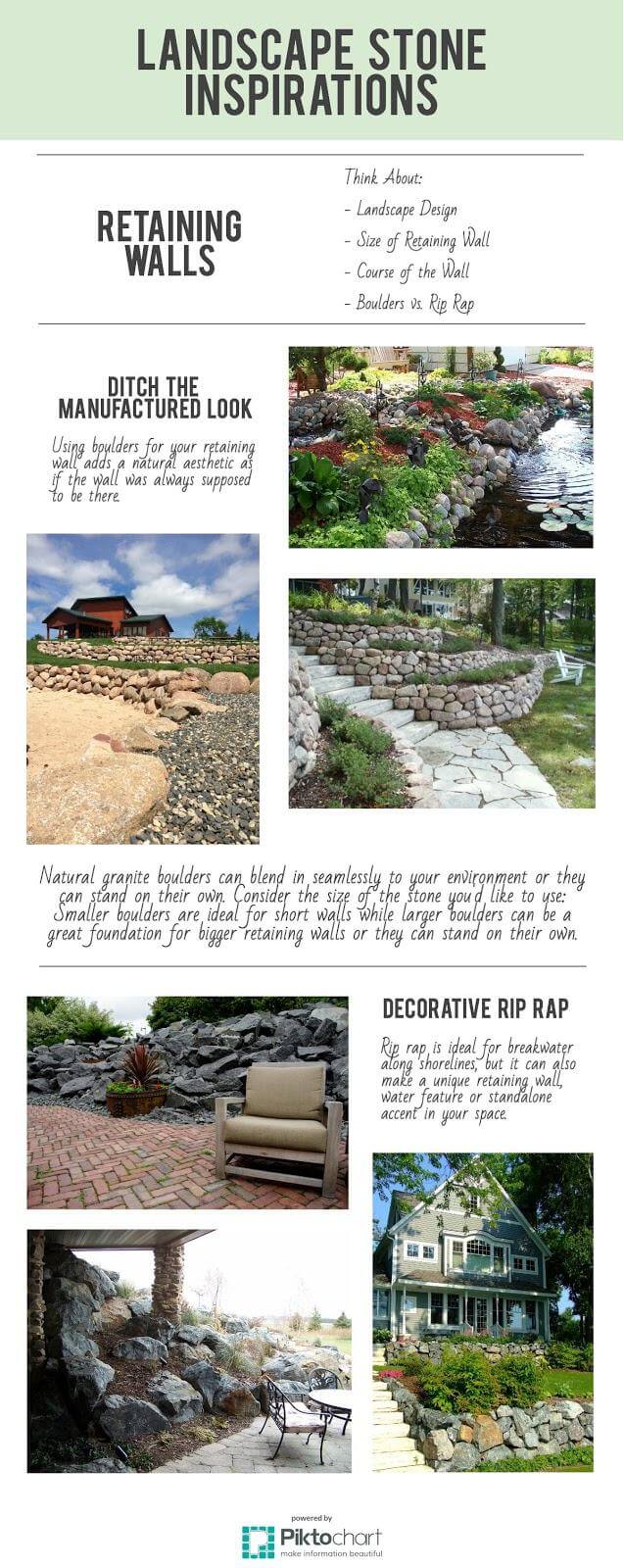 Landscape Stone Size Chart