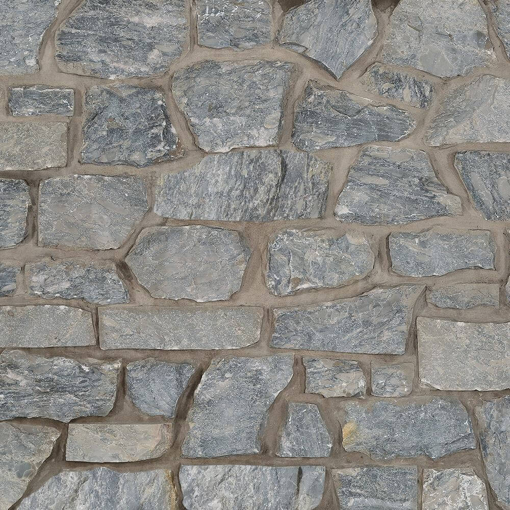 Kafka's Gun Metal Marble Ashlar Cut Thin Stone Veneer