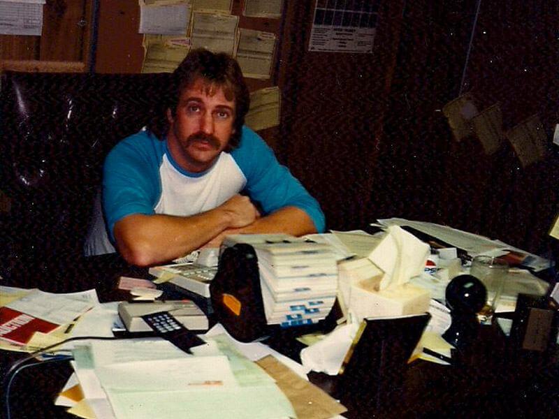 Glenn Kafka in his office