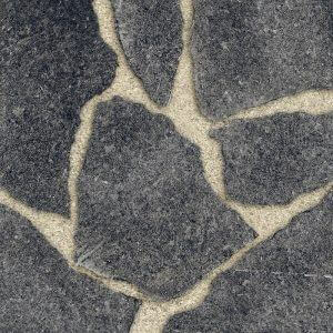 Kafka Starlight Black Granite Irregular Thermal Flagstone