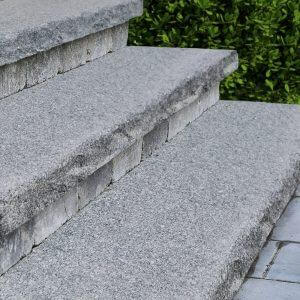 Kafka Imperial Gray Granite Treads