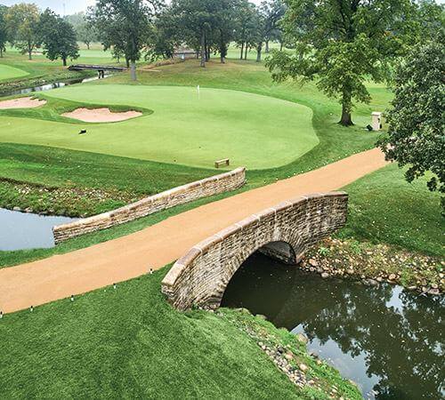 Kafka Wax Polymer Pathway at Glen View Club in Illinois