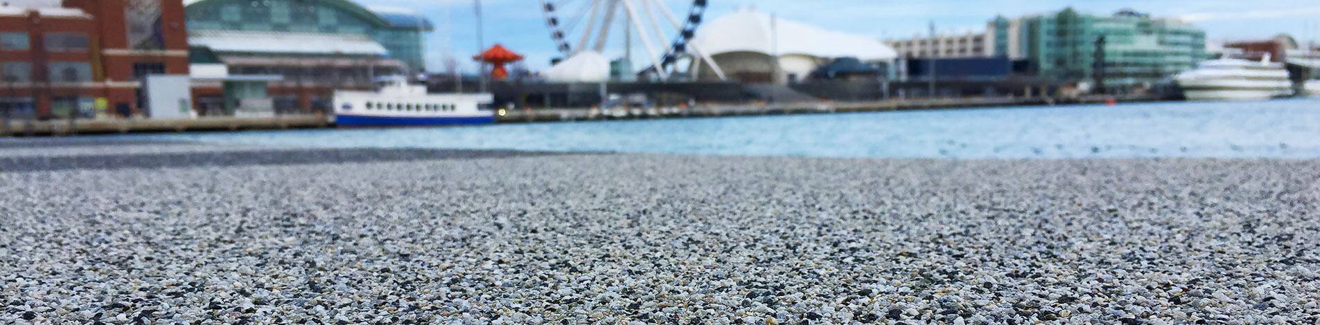 Kafka Specialty Aggregate Streetscape at Navy Pier in Chicago, Illinois