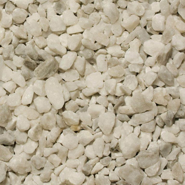 Polar White Marble Landscaping Aggregate Kafka Granite