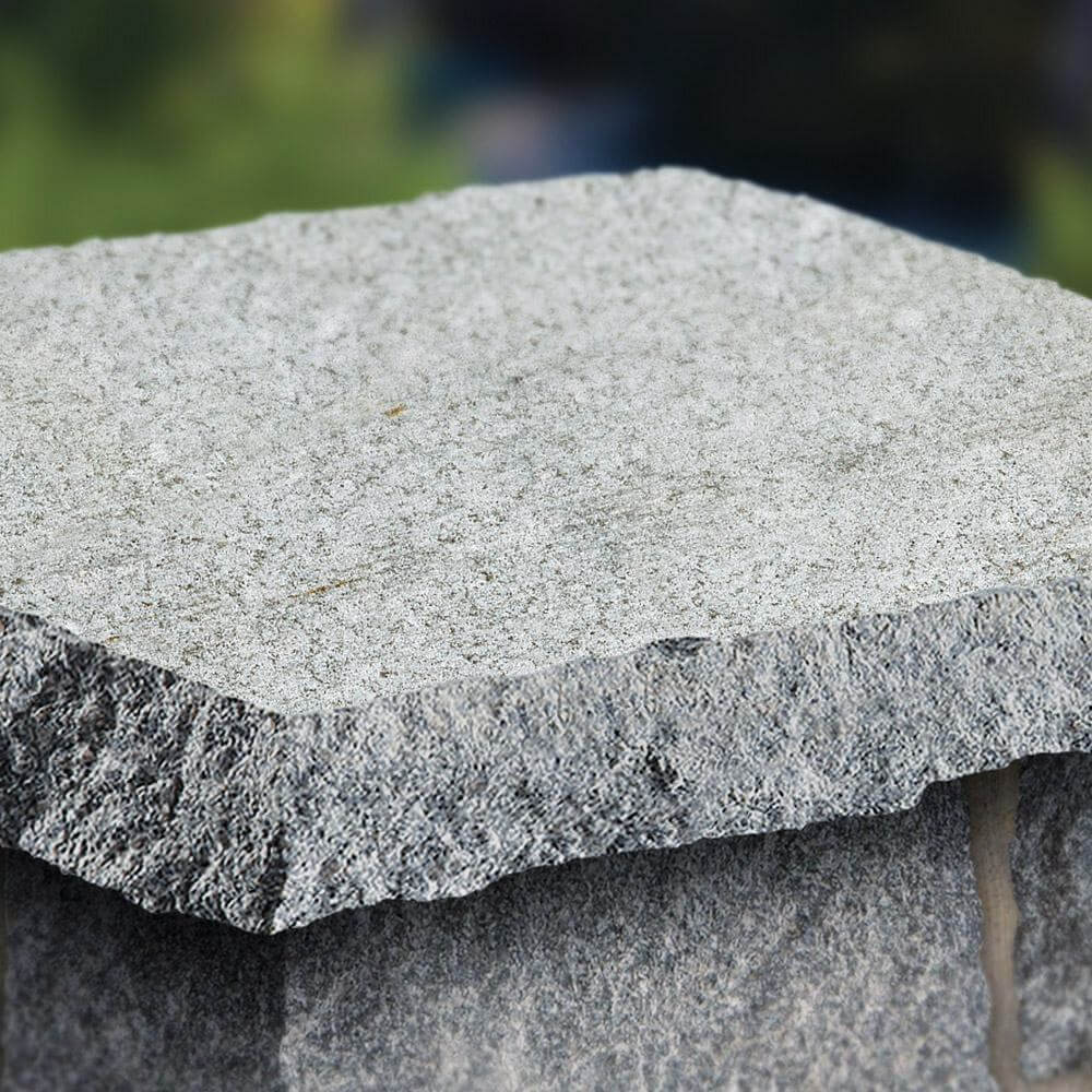 Kafka Imperial Gray Granite Caps and Coping