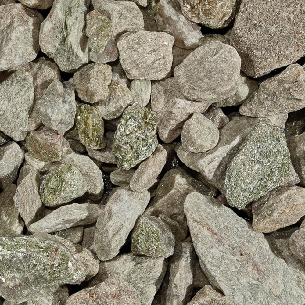 Mint Glitter Bulk Landscape Stone