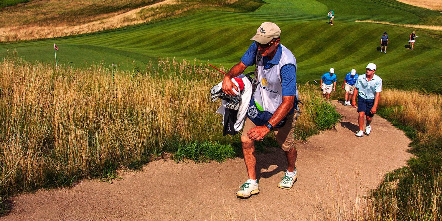 Erin Hills Wax Polymer Walking Path