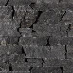 Kafka's Ebony Glitter Dimensional Drystack Thin Stone Veneer