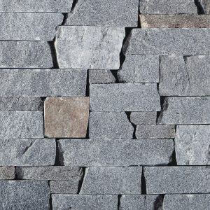 Kafka's Imperial Gray Dimensional Drystack Thin Stone Veneer