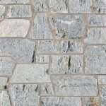 Kafka's Misty Gray Marble Castle Cut Thin Stone Veneer