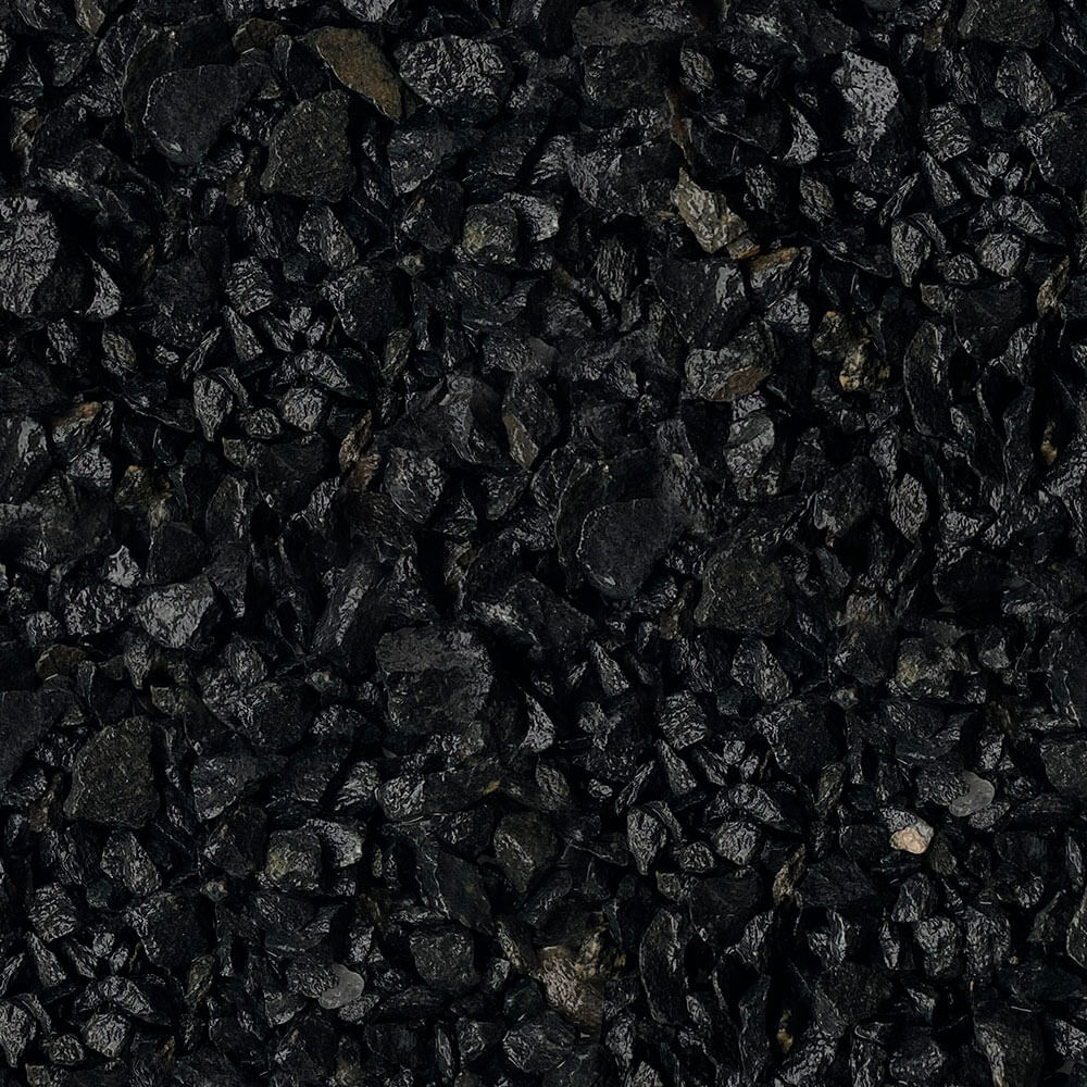 Kafka Jett Black Granite Aggregate