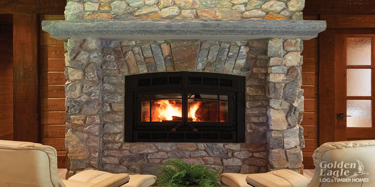 Kafka's Gun Metal Marble Rustic Thin Stone Veneer fireplace with Imperial Gray Granite mantel