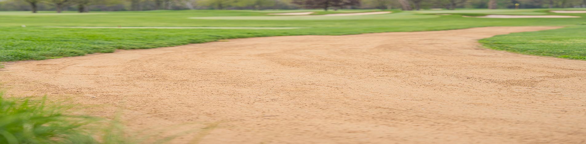 Autumn Blend Wax-Coated Aggregate Pathway at Meridian Hills Country Club in Indianapolis, IN