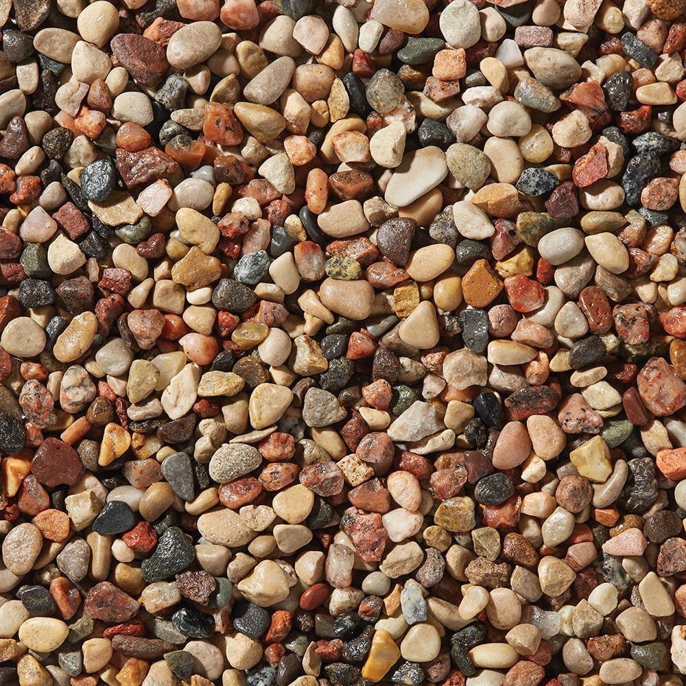 Kafka American Heritage Pebbles Specialty Aggregate shown wet