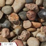 American Heritage Bulk Landscape Stone shown wet