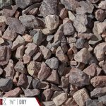 Antique Rose Bulk Landscape Stone shown dry