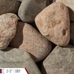 Cherry Creek Bulk Landscape Stone shown dry