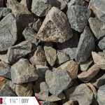 Midnight Blue Bulk Landscape Stone shown dry