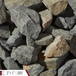 Twilight Black Bulk Landscape Stone shown dry