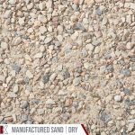 Kafka American Heritage Granite Manufactured Sand shown dry