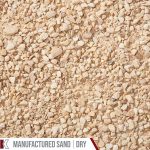 Kafka Caramel Quartzite Manufactured Sand shown dry