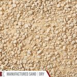 Kafka Golden Cream Marble Manufactured Sand shown dry