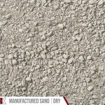 Kafka Midnight Blue Granite Manufactured Sand shown dry