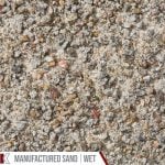 Kafka Sugar Spice Granite Manufactured Sand shown wet