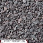 Kafka Black Diamond Granite Specialty Aggregate shown dry