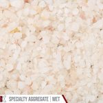 Kafka Crystal White Quartz Aggregate shown wet