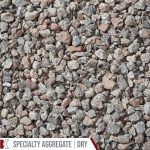 Kafka Platinum Granite Specialty Aggregate shown dry