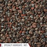 Kafka Platinum Granite Specialty Aggregate shown wet