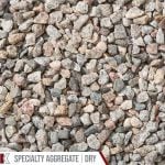 Kafka Sugar Spice Granite Specialty Aggregate shown dry
