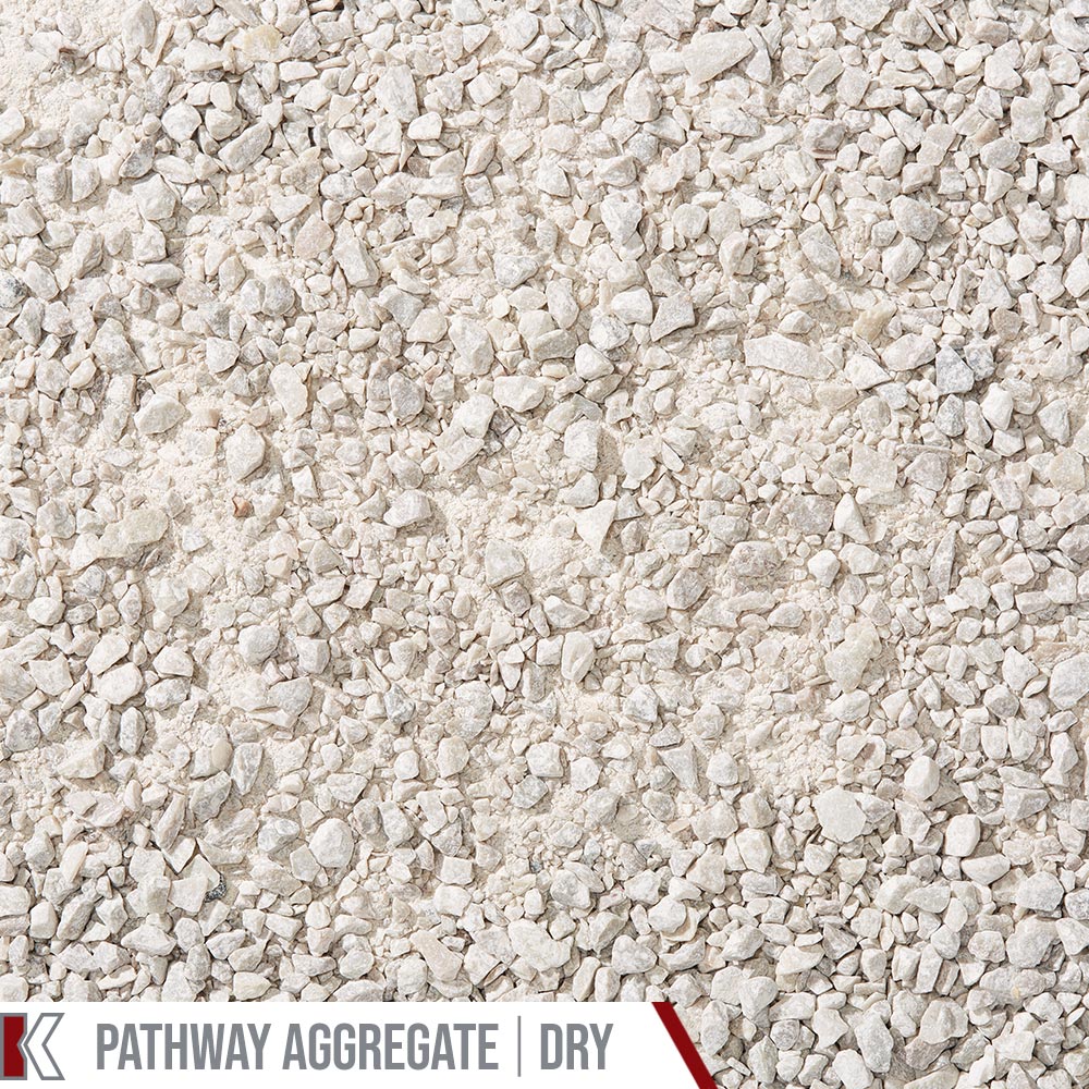 Kafka Beige Blend Marble Pathway shown dry