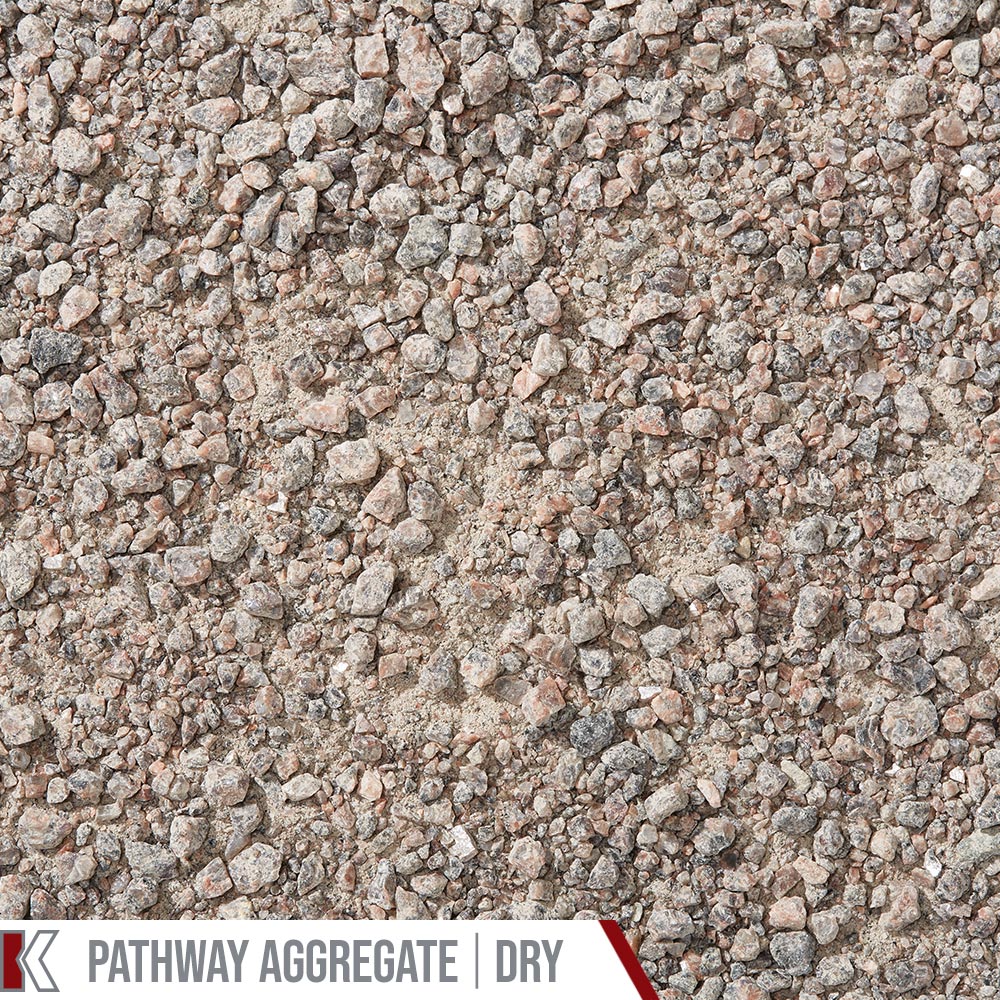 Kafka Blue Mahogany Granite Pathway shown dry