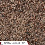 Kafka Black Diamond Granite Pathway shown wet