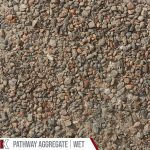 Kafka Cajun Spice Granite Pathway shown wet