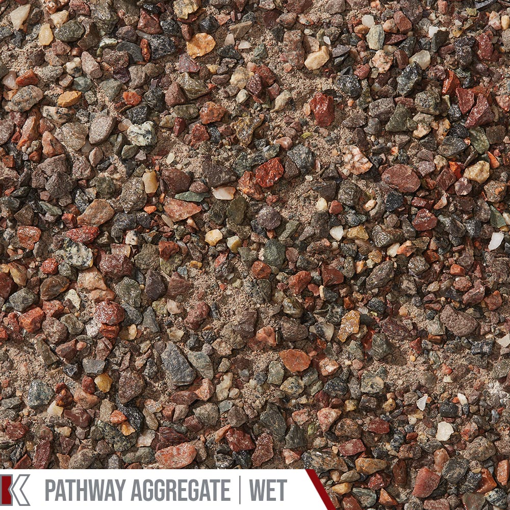 Kafka Cherry Creek Granite Pathway shown wet