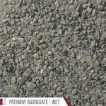 Kafka Evergreen Granite Pathway shown wet